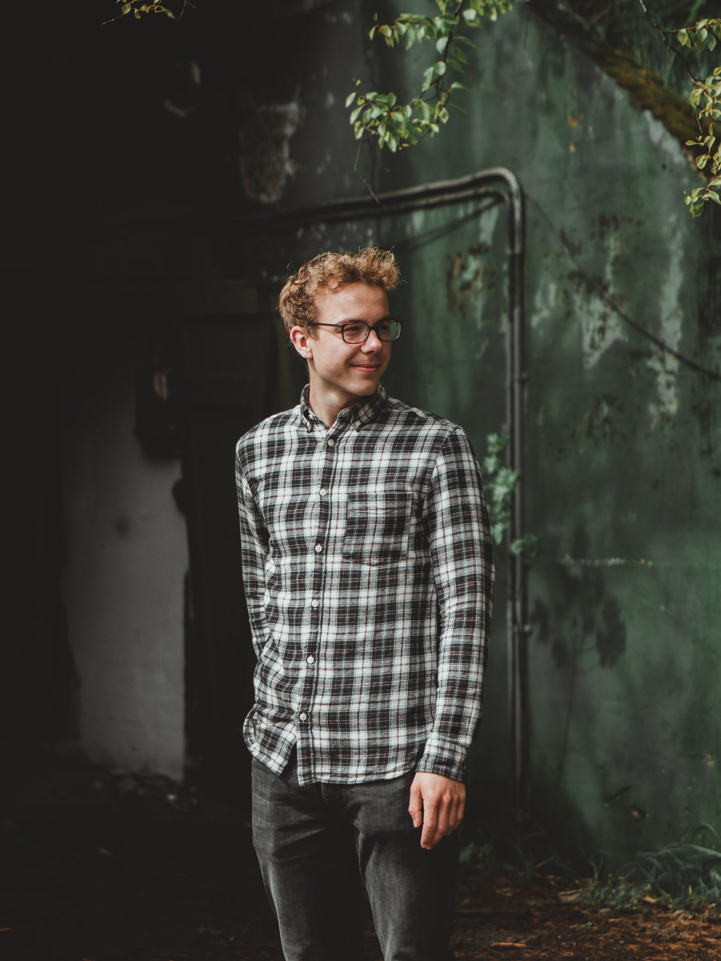 Chequered Red Shirt